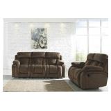 Ashley 865 Reclining Sofa & Loveseat