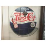 Pepsi bottle opener sign