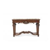 Ashley 953 marble top sofa table