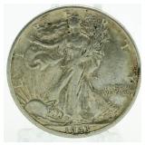 1943-S Walking Liberty Silver Half Dollar