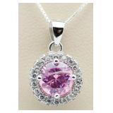 Gorgeous 2.00 ct Pink Sapphire Pendant