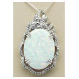 Gorgeous 12.50 ct Opal Designer Pendant