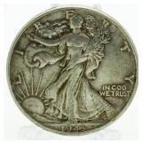 1943 Walking Liberty Silver Half Dollar