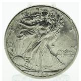 1944-D Walking Liberty Silver Half Dollar