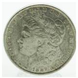 1887 Morgan Silver Dollar