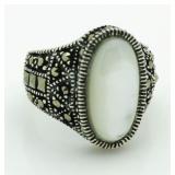 Mother Of Pearl Estate Ring