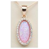 Pink Opal Designer Pendant