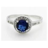 Gorgeous Sapphire Solitaire Ring