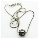 (2) Vintage Sterling Silver Necklace