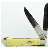 Case XX Yellow Handle Large Trapper Knife