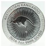 Australian Kangaroo .999 Pure Silver Coin