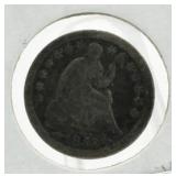 1853 "Arrows" Seated Liberty Silver Half Dime