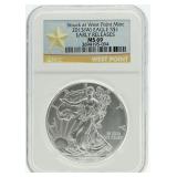 2013-West Point MS69 American Eagle Silver Dollar