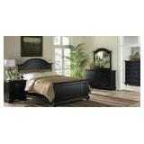 Elements Brooke black Queen Bedroom suit