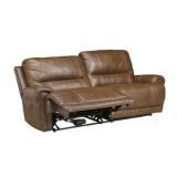 Ashley u759 LEATHER  XL Reclining sofa