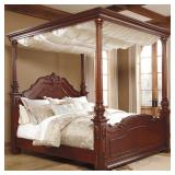 Ashley 698 King Canopy Bed