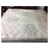 Serta King Size Eurotop mattress & box