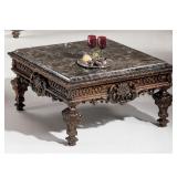 Ashley Casa Malino marble coffee table and two