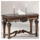 Ashley Casa Malino marble top sofa table