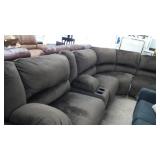 Ashley 567 XL Super Plush Reclining Sectional