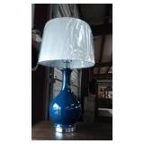 Ashley Blue Vase Lamp