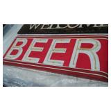 Metal Beer Sign