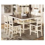 Ashley 583 Whitesburg counter height table & 6