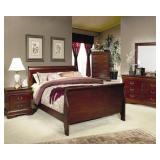 Louis Philippe Queen Bedroom Suit