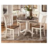 Ashley 583 Whitesburg Round Table & 4 Chairs