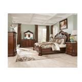 Ashley 705 king sleigh bedroom suite