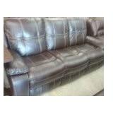 Coaster Leather Reclining Sofa & Loveseat