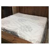 Serta wynstone king euro top mattress and box