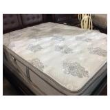 Serta Queen Eurotop Mattress & Box