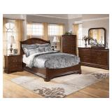 Louie Philipe queen sleigh bedroom suite