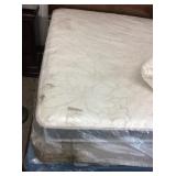 Ashley queen euro top mattress and box