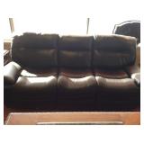 Coaster LEATHER Reclining Sofa & Loveseat