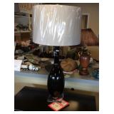 Ashley Black Ceramic Table Lamp