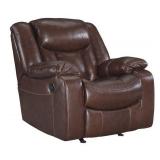 Ashley 136 Amaroo LEATHER Rocker Recliner