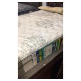 Serta queen pillow top mattress & box