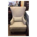 XL designer barrel back chair