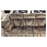 Ashley 388 Plush Reclining Sofa & Loveseat