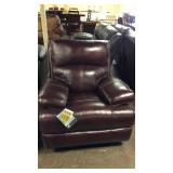 Ashley TOP GRAIN Leather Rocker Recliner