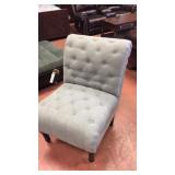 Elements tufted designer chair