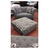 Elements XL designer ottoman