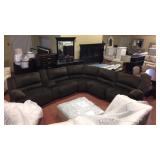 Ashley HUGE triple reclining sectional