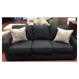 Ashley 166 navy sofa & love