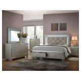 Elements king Platinum bedroom suite w