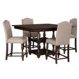 Ashley 506 counter height table & 4 bar stools