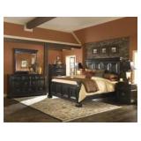 Pulaski Brookfield king bedroom suite (floor