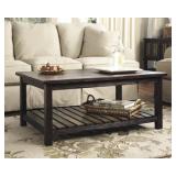 Ashley t580 Rustic Coffee & 2 End Tables